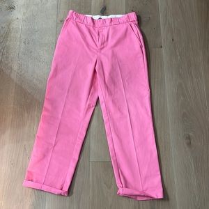 Dickies pink trouser pants 💞